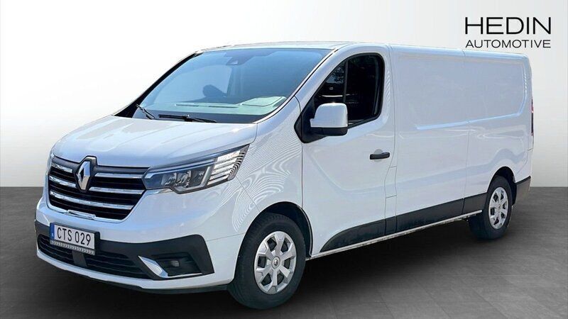 Vit (white) Begagnad 2022 Renault Trafic Van | 264 000 kr (Bra pris) - Bild 1/4