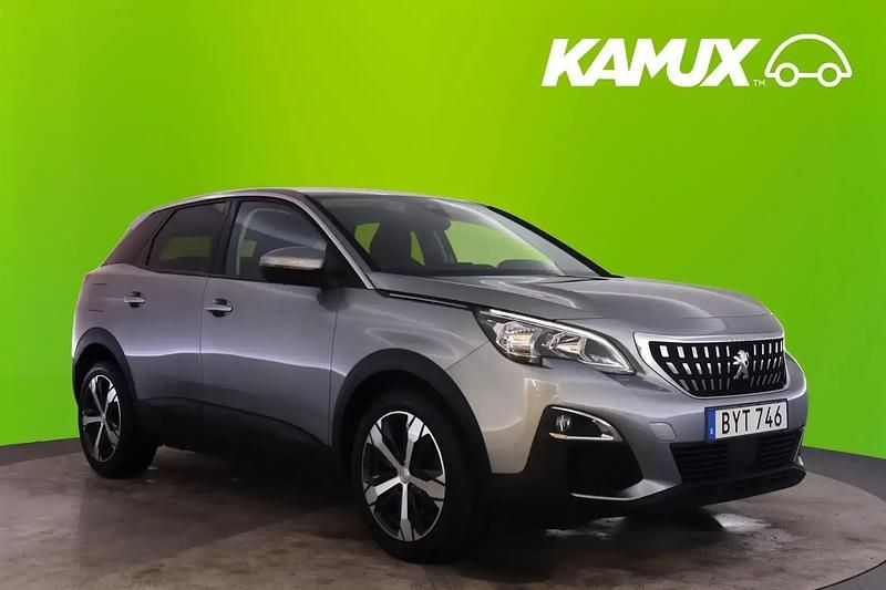Begagnad Peugeot 3008 Active 131 HK (96 kW) 2016 Silver/grå SUV