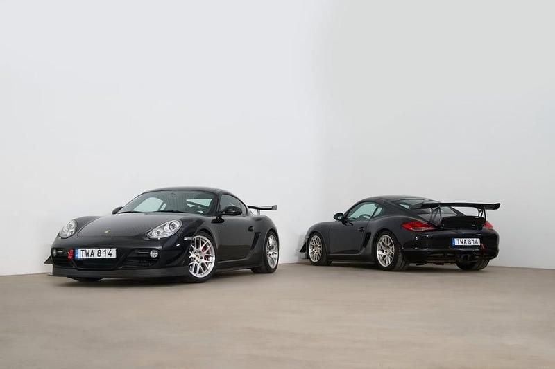 Begagnad Porsche Cayman S 320 HK (235 kW) 2011 Svart Sportkupé