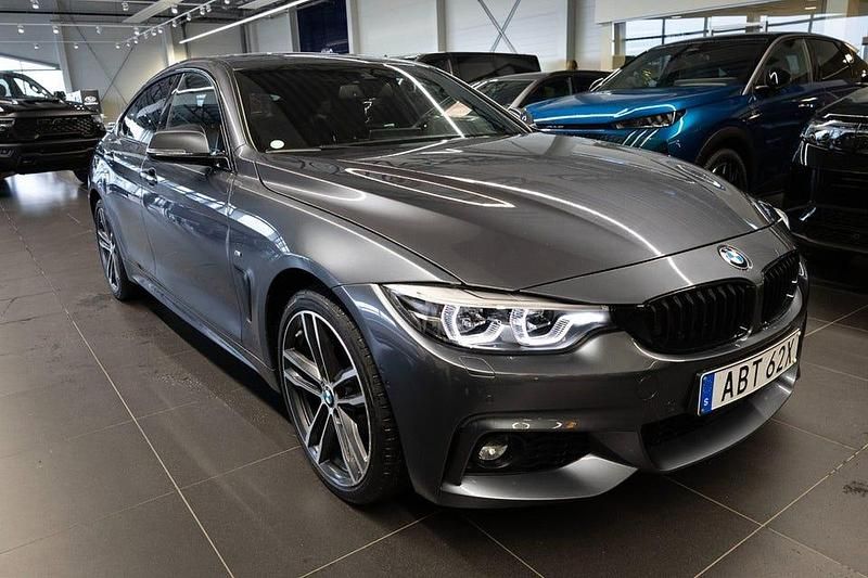 Begagnad BMW 420 Gran Coupé Efficient Dynamics 190 HK (139 kW) 2019 Grå Sportkupé
