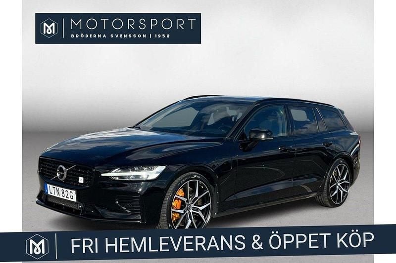 Svart Begagnad 2019 Volvo V60 R-Design Kombi | 394 900 kr (Dyr) - Bild 1/3