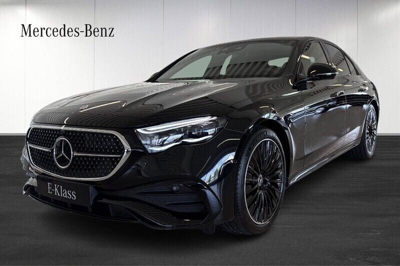 Svart (black) Ny 2024 Mercedes E300 AMG line Sedan | 999 950 kr - Bild 1/4