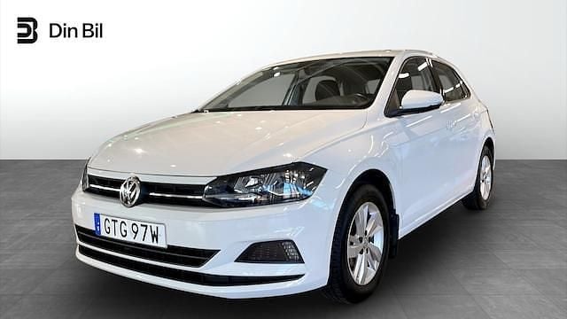 Vit Begagnad 2020 VW Polo Sedan | 149 900 kr - Bild 1/4