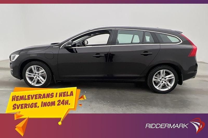 Svart Begagnad 2016 Volvo V60 Summum Kombi | 179 800 kr (Marknadspris) - Bild 1/3