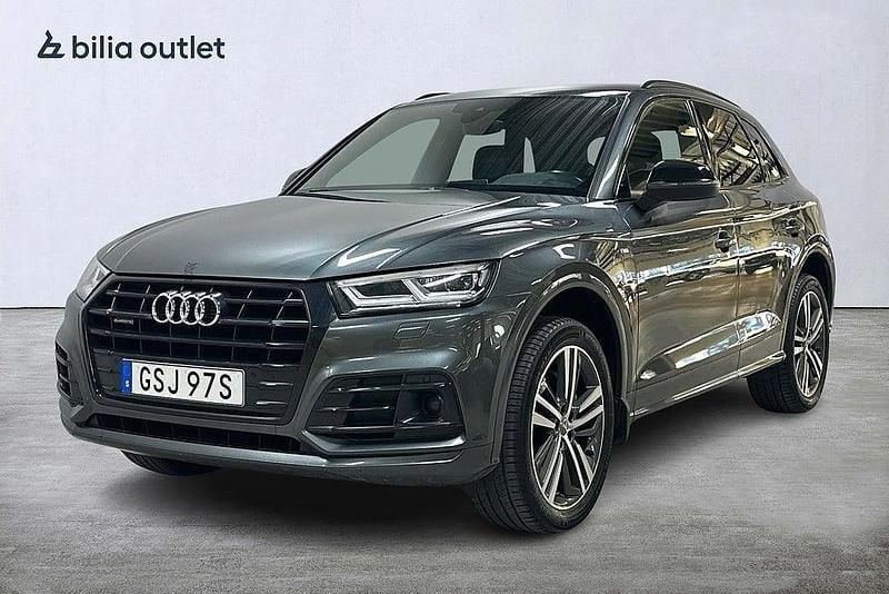 Grå Begagnad 2019 Audi Q5 S-Line SUV | 319 900 kr (Marknadspris) - Bild 1/4