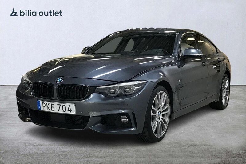 Grå Begagnad 2017 BMW 435 Gran Coupé M Sport Sportkupé | 324 900 kr (Lite dyr) - Bild 1/4