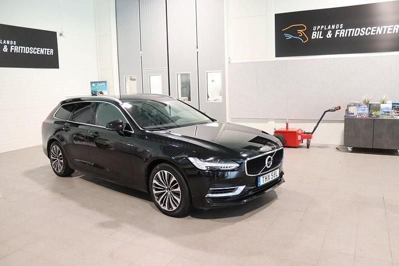Svart (svart metallic) Begagnad 2020 Volvo V90 Kombi | 329 900 kr (Bra pris) - Bild 1/4