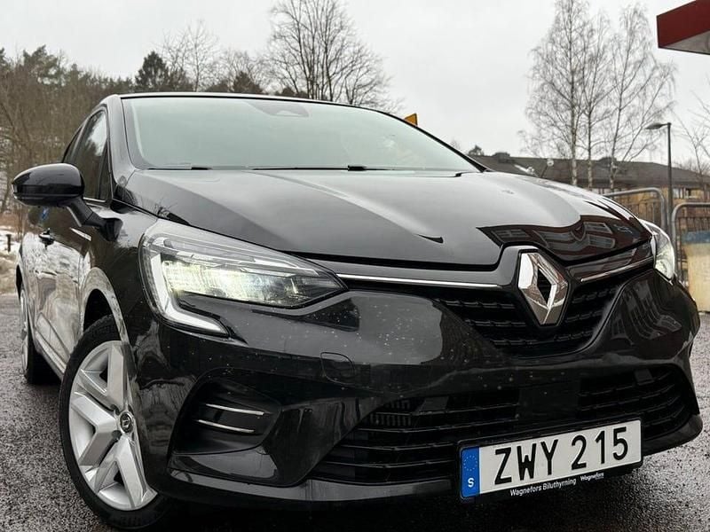 Begagnad Renault Clio V 91 HK (66 kW) 2021 Svart Halvkombi
