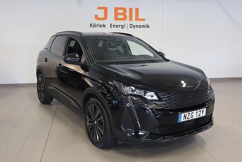 Svart Begagnad 2024 Peugeot 3008 GTi SUV | 289 900 kr (Marknadspris) - Bild 1/4
