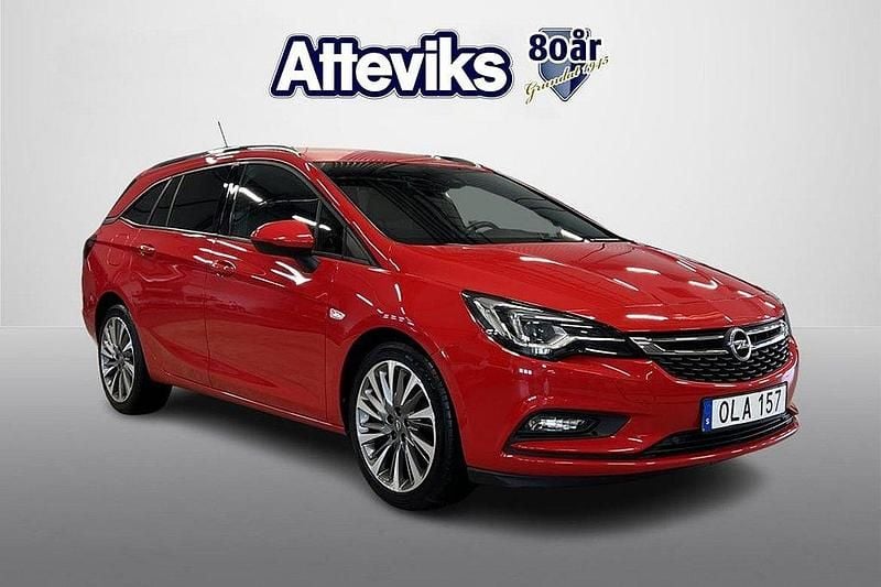 Röd Begagnad 2016 Opel Astra Kombi | 114 990 kr (Marknadspris) - Bild 1/4