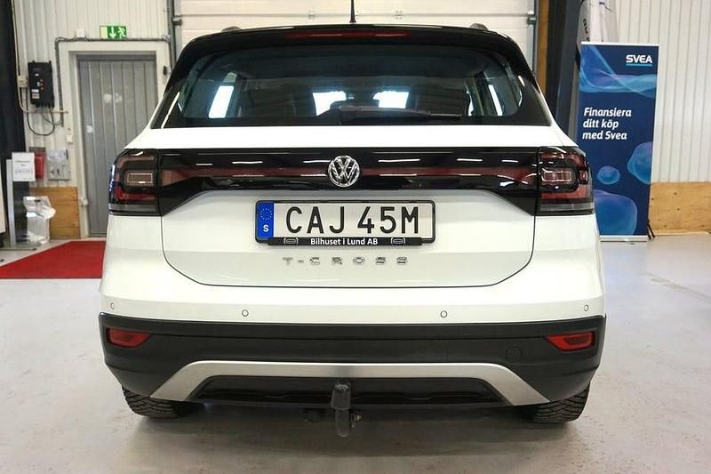 Begagnad VW T-Cross 95 HK (69 kW) 2019 Vit SUV