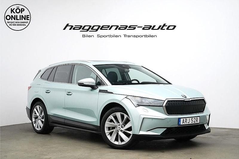 Arctic silver Begagnad 2022 Skoda Enyaq iV SUV | 359 000 kr (Superpris) - Bild 1/4