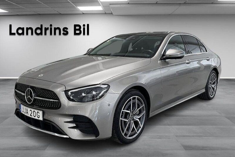 Silver Begagnad 2023 Mercedes E300 AMG line Sedan | 529 900 kr - Bild 1/4