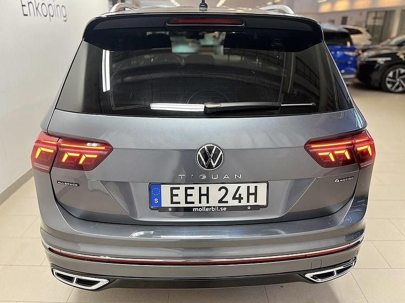 Begagnad VW Tiguan Allspace R-line 193 HK (141 kW) 2024 Platinum grey metallic SUV