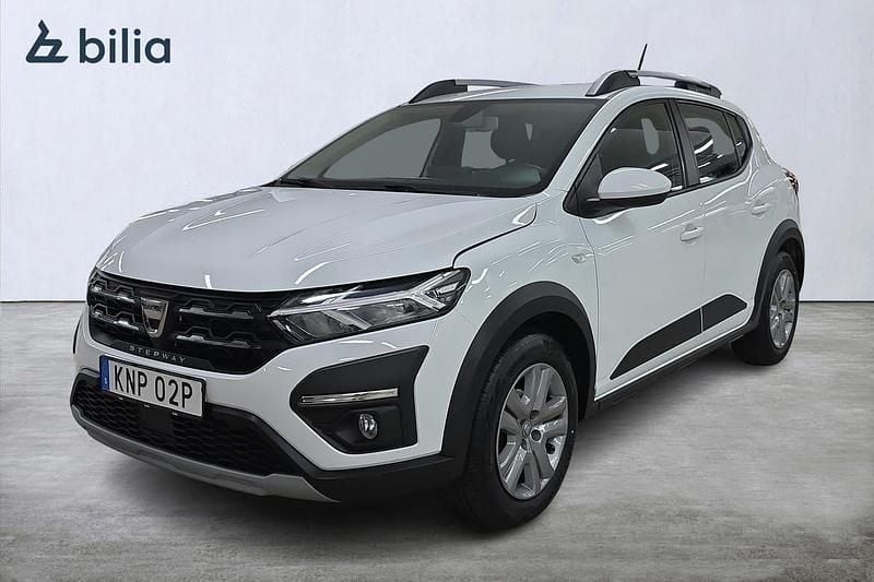 Vit Begagnad 2022 Dacia Sandero Stepway Halvkombi | 144 000 kr (Bra pris) - Bild 1/3