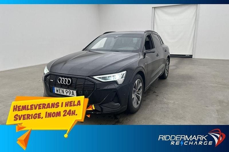 Svart Begagnad 2020 Audi e-tron S-Line SUV | 319 800 kr (Bra pris) - Bild 1/3