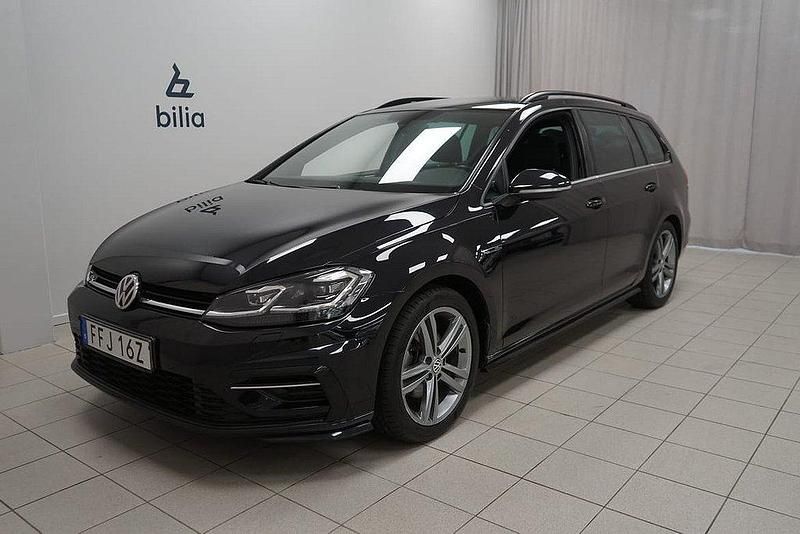 Svart Begagnad 2019 VW Golf VII GT Kombi | 219 900 kr (Marknadspris) - Bild 1/3