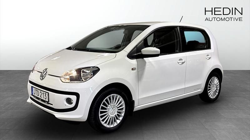 Vit (white) Begagnad 2016 VW up! Halvkombi | 82 900 kr (Marknadspris) - Bild 1/4