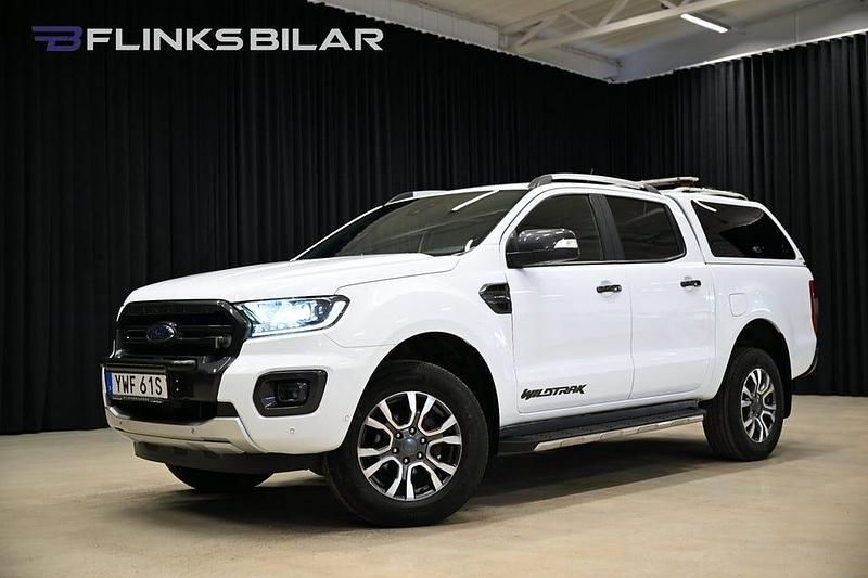 Begagnad Ford Ranger Wildtrack 214 HK (157 kW) 2022 Vit Pickup