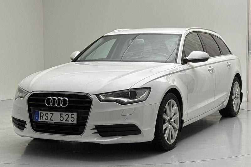 Vit Begagnad 2013 Audi A6 Proline Kombi | 96 000 kr (Marknadspris) - Bild 1/4