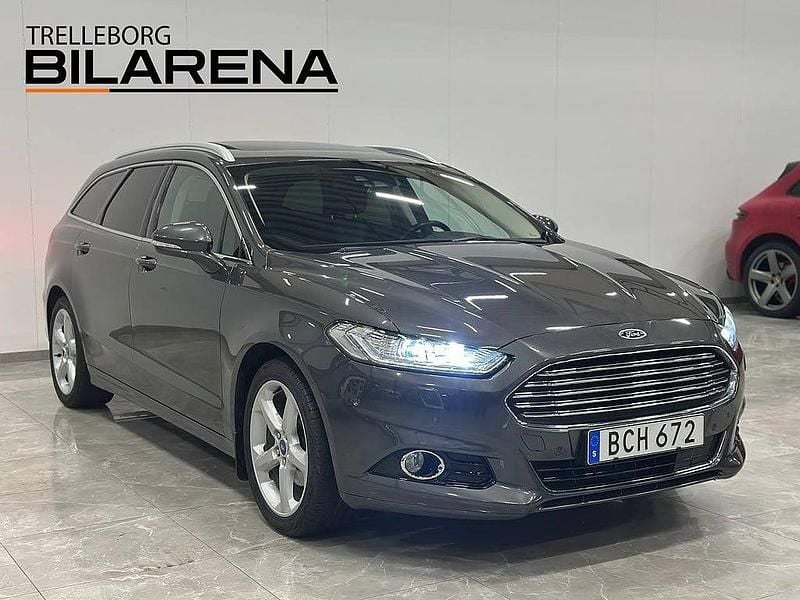 Begagnad Ford Mondeo Titanium 180 HK (132 kW) 2015 Grå Kombi