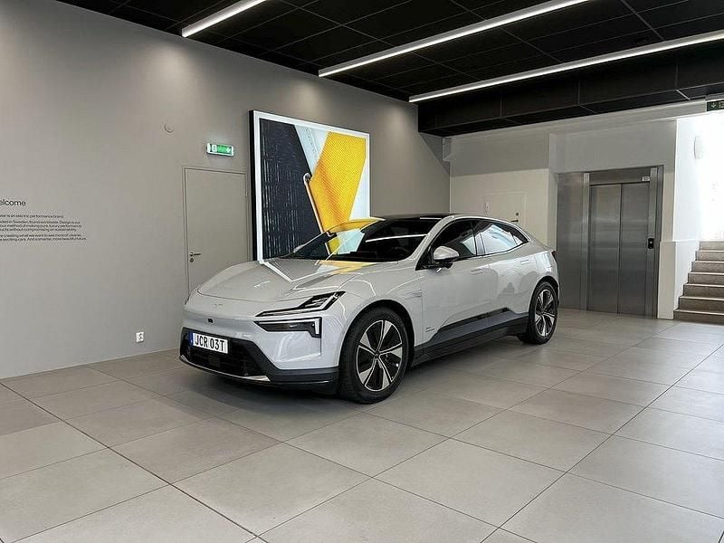 Silver Ny 2024 Polestar 4 Long Range Single Motor SUV | 599 000 kr (Superpris) - Bild 1/1
