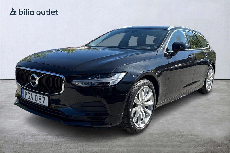 Svart Begagnad 2018 Volvo V90 Momentum Kombi | 239 900 kr (Bra pris) - Bild 1/3