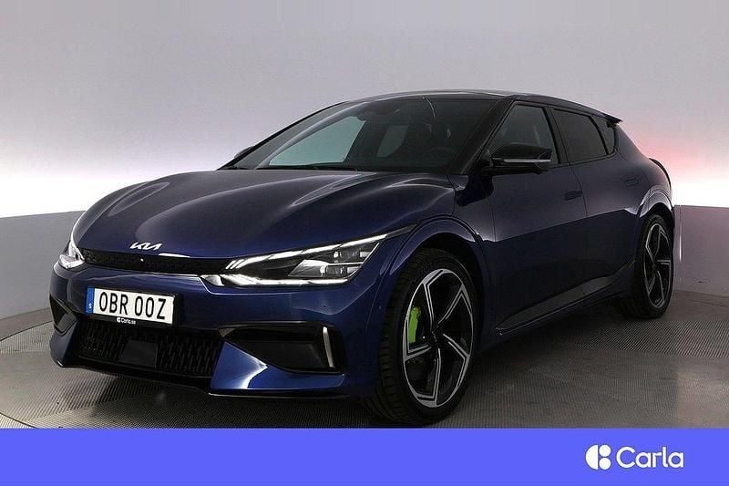 Blå Begagnad 2023 Kia EV6 3 SUV | 530 900 kr (Marknadspris) - Bild 1/4