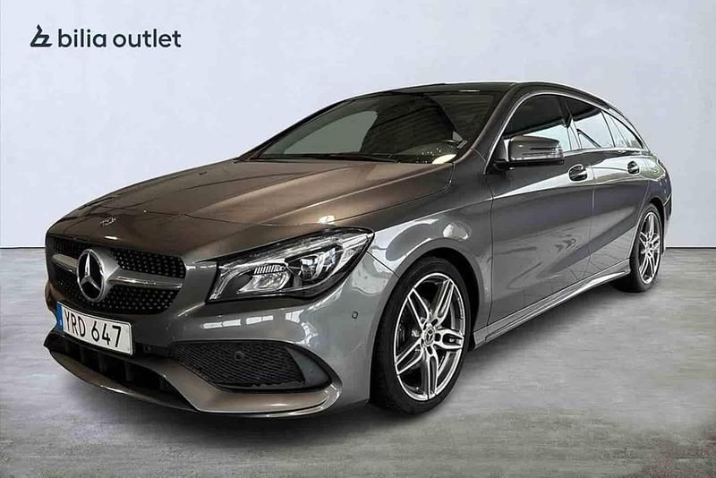 Grå Begagnad 2019 Mercedes CLA200 Shooting Brake Kombi | 244 900 kr - Bild 1/1