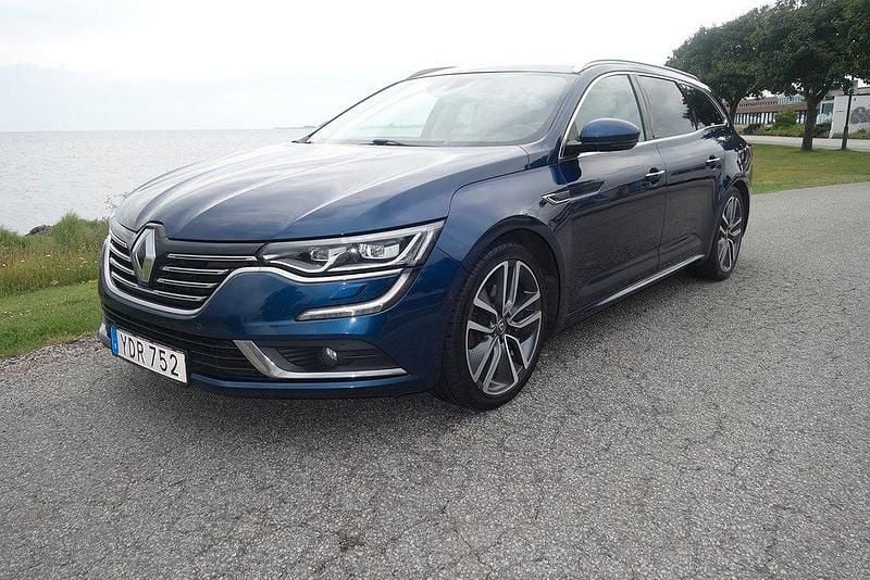 Blå Begagnad 2016 Renault Talisman GrandTour Kombi | 139 000 kr (Bra pris) - Bild 1/4