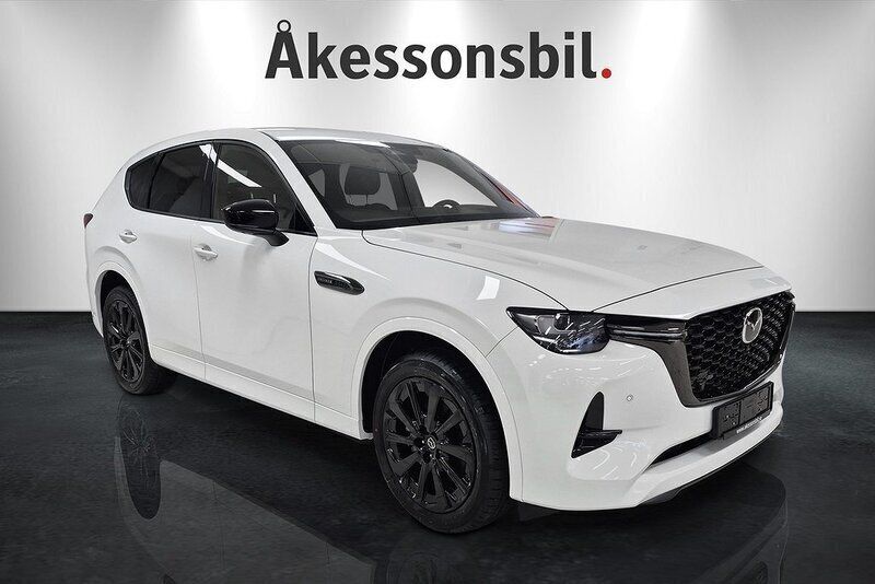 Vit (artic white) Ny 2024 Mazda CX-60 Homura-Line SUV | 589 900 kr (Marknadspris) - Bild 1/4