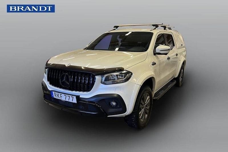 Vit Begagnad 2019 Mercedes X350 Pickup | 339 000 kr (Dyr) - Bild 1/4