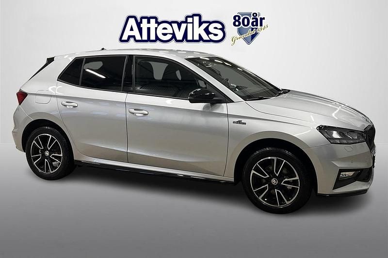 Begagnad Skoda Fabia Monte Carlo 116 HK (85 kW) 2024 Silver Halvkombi