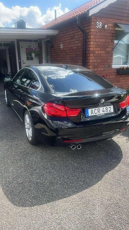 Svart Begagnad 2018 BMW 420 Gran Coupé M Sport Sportkupé | 255 000 kr (Marknadspris) - Bild 1/4