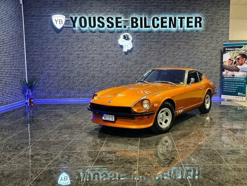 Ljusgul Begagnad 1972 Datsun 240Z | 279 900 kr - Bild 1/4