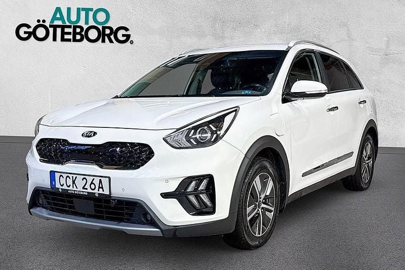 Vit Begagnad 2020 Kia Niro Advance SUV | 169 900 kr (Bra pris) - Bild 1/4