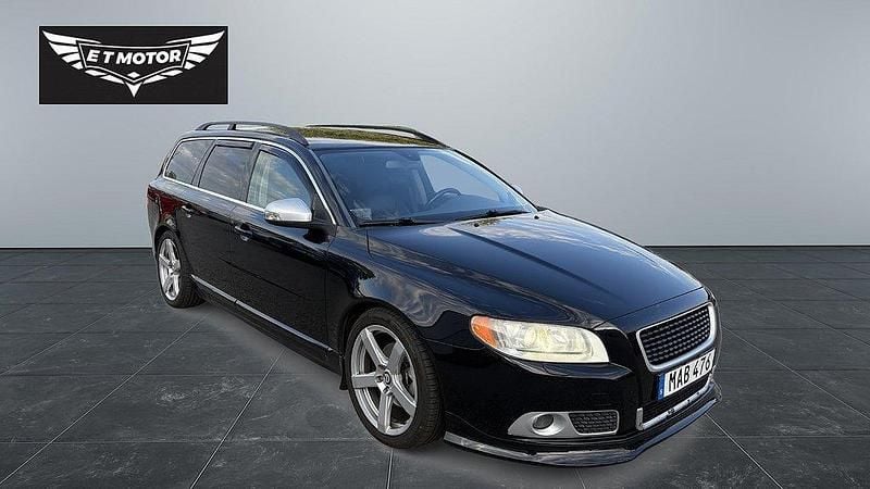 Svart Begagnad 2009 Volvo V70 R-Design Momentum Kombi | 39 900 kr (Superpris) - Bild 1/4
