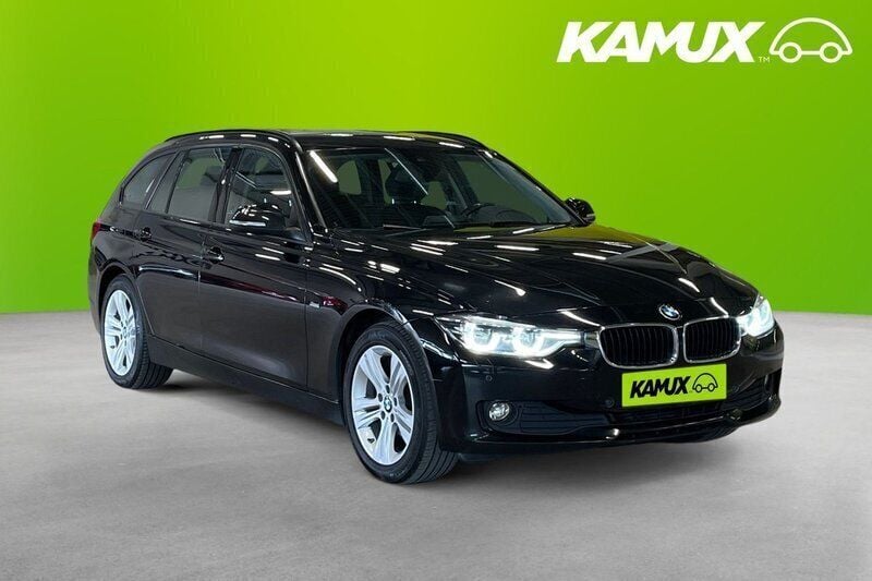 Svart Begagnad 2016 BMW 320 Kombi | 168 900 kr (Bra pris) - Bild 1/4