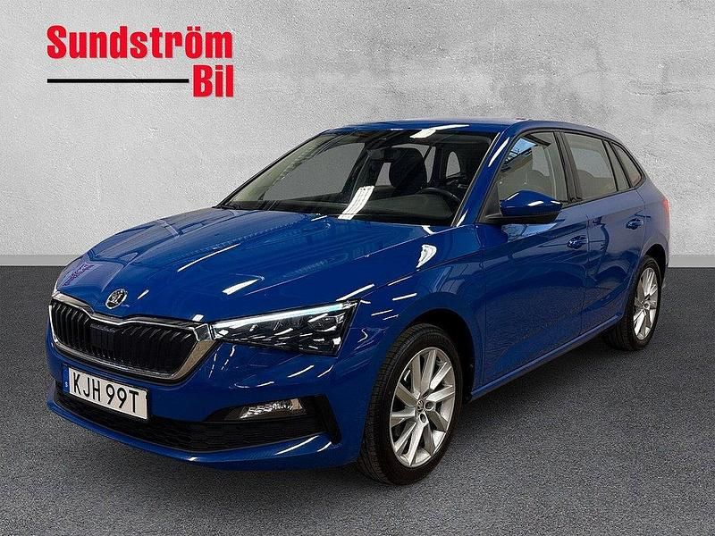 Blå Begagnad 2021 Skoda Scala Style Halvkombi | 169 900 kr (Superpris) - Bild 1/3