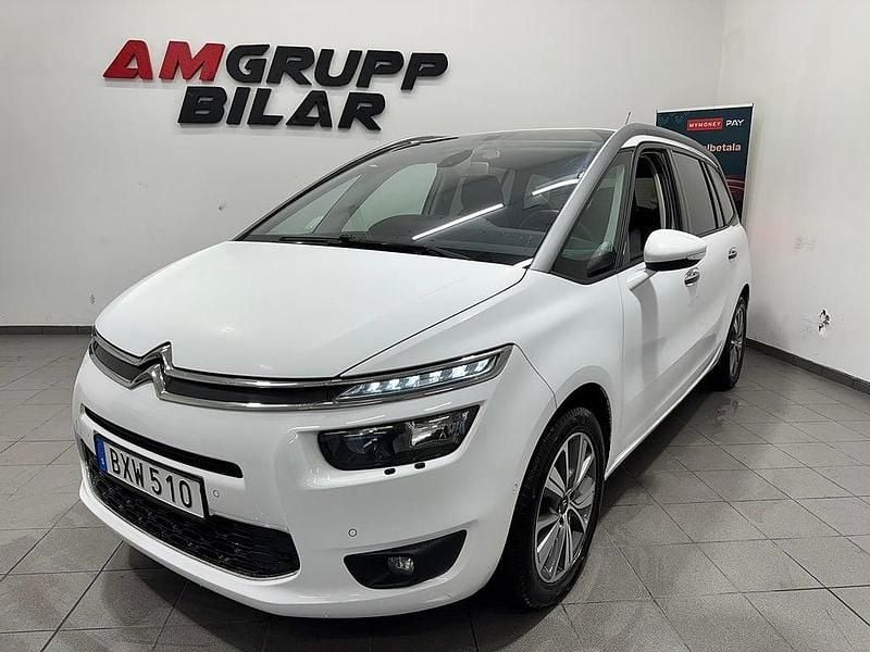Vit Begagnad 2014 Citroën Grand C4 Picasso Minibuss | 79 900 kr (Marknadspris) - Bild 1/4