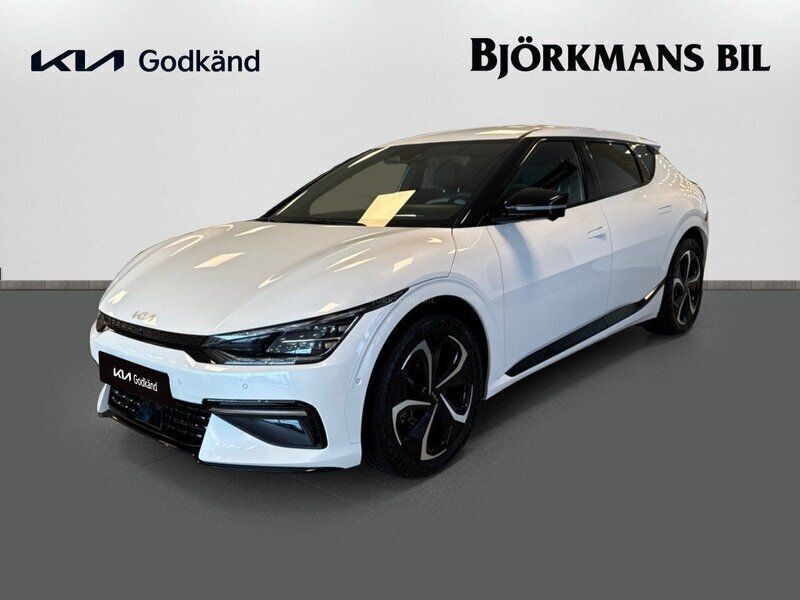 Vit Begagnad 2023 Kia EV6 2 SUV | 549 900 kr (Dyr) - Bild 1/4