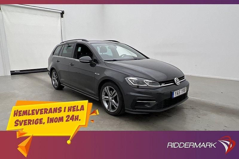 Grå Begagnad 2019 VW Golf VIII R-line Kombi | 209 800 kr (Marknadspris) - Bild 1/3