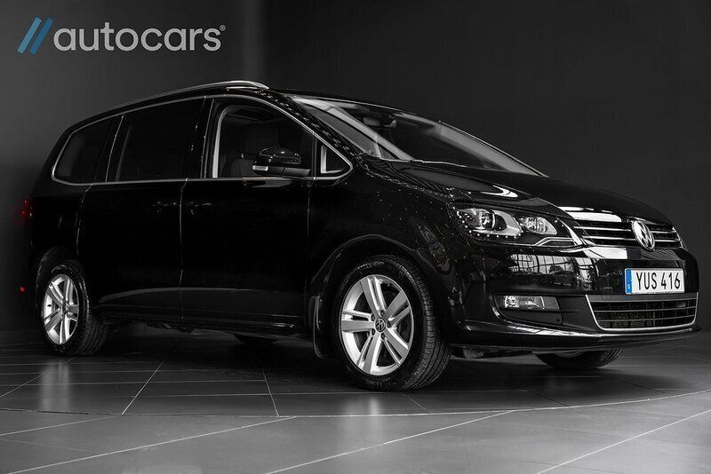 Svart Begagnad 2018 VW Sharan Minibuss | 329 000 kr (Dyr) - Bild 1/4
