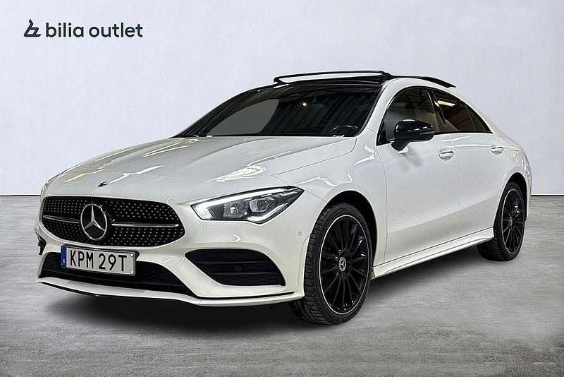 Begagnad Mercedes CLA250e AMG 160 HK (117 kW) 2022 Vit Sedan