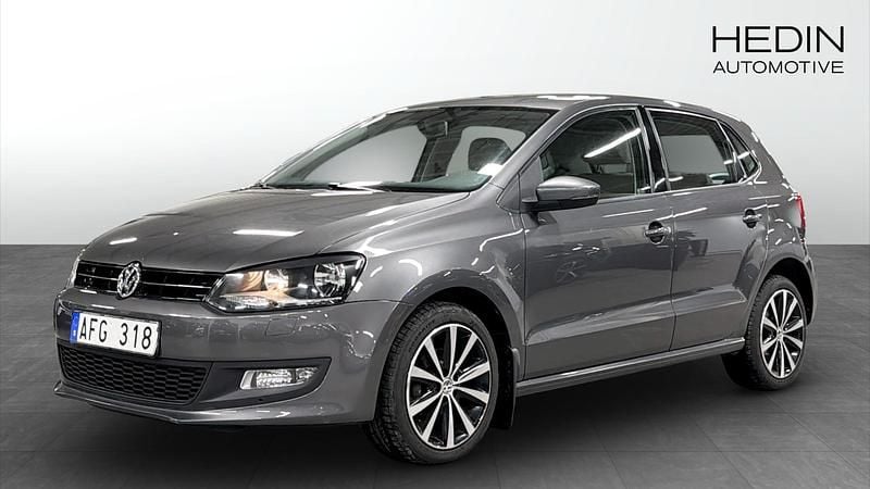 Begagnad VW Polo 90 HK (66 kW) 2012 Grå Halvkombi
