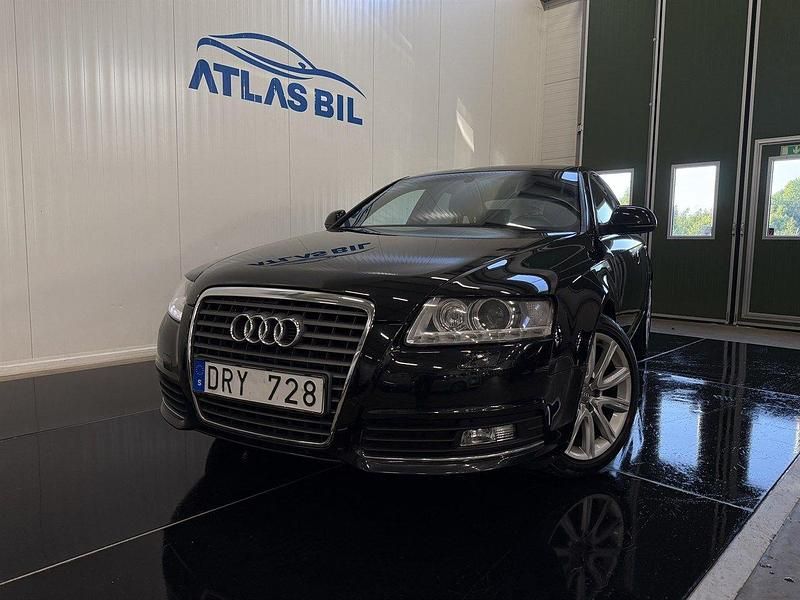 Svart Begagnad 2009 Audi A6 Sedan | 64 900 kr (Marknadspris) - Bild 1/4
