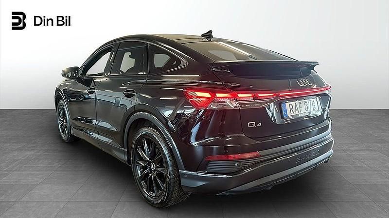 Begagnad Audi Q4 e-tron Premium 2023 Svart SUV
