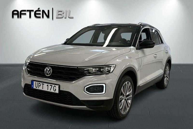 Vit Begagnad 2019 VW T-Roc GT SUV | 245 800 kr (Marknadspris) - Bild 1/3
