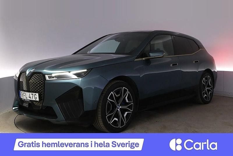 Begagnad BMW iX Sport Line 384 kW (523 HK) 2022 Blå SUV