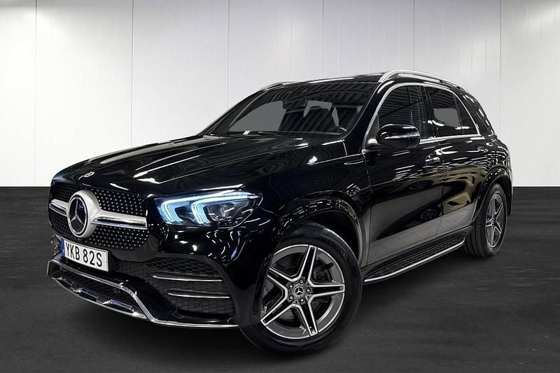 Svart Begagnad 2021 Mercedes GLE350 AMG SUV | 699 900 kr (Marknadspris) - Bild 1/4